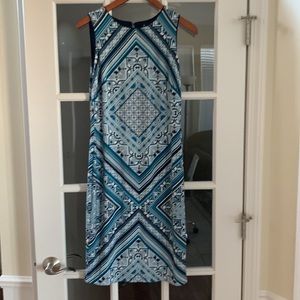 White House Black Market reversible sheath dress size small